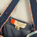 Ted Baker Light Denim Trimmed Pinafore Midi Dress Size 8 by SwapUp-Online Second Hand Store-Online Thrift Store