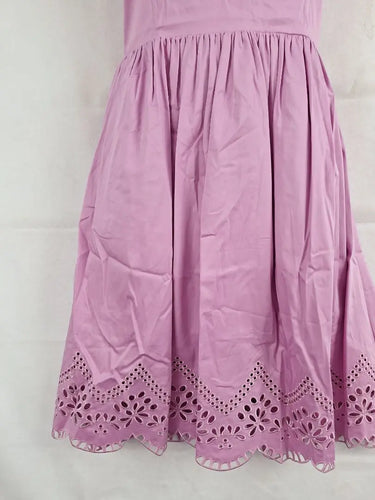 Ted Baker Rhubarb Embroidered Skater Midi Dress Size 10 by SwapUp-Online Second Hand Store-Online Thrift Store