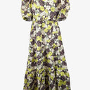 Ted Baker Sage Bloom Puff Sleeve Maxi Dress Size 12 by SwapUp-Online Second Hand Store-Online Thrift Store
