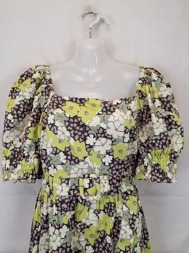 Ted Baker Sage Bloom Puff Sleeve Maxi Dress Size 12 by SwapUp-Online Second Hand Store-Online Thrift Store