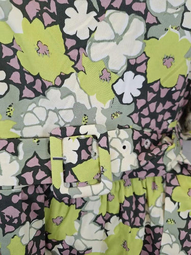 Ted Baker Sage Bloom Puff Sleeve Maxi Dress Size 12 by SwapUp-Online Second Hand Store-Online Thrift Store