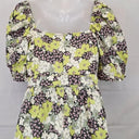 Ted Baker Sage Bloom Puff Sleeve Maxi Dress Size 12 by SwapUp-Online Second Hand Store-Online Thrift Store