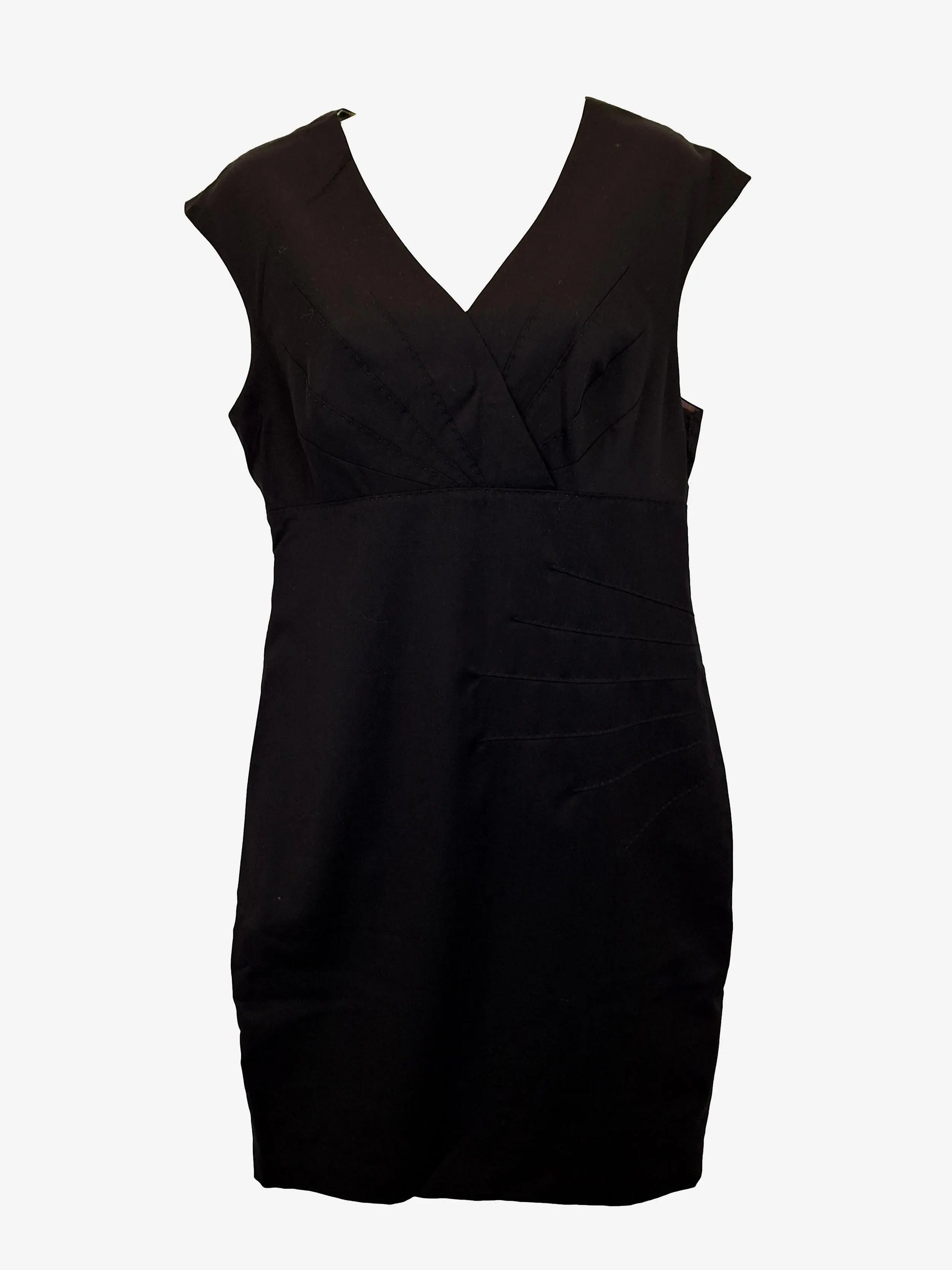 Ted Baker Smart Staple Work Midi Dress Size 12 by SwapUp-Online Second Hand Store-Online Thrift Store