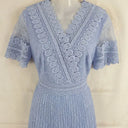Ted Baker Sonyyia Faux Wrap Lace Midi Dress Size 8 by SwapUp-Online Second Hand Store-Online Thrift Store