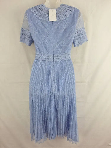 Ted Baker Sonyyia Faux Wrap Lace Midi Dress Size 8 by SwapUp-Online Second Hand Store-Online Thrift Store
