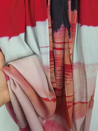 The Ark Abstract Watercolour Shift Dress Size M by SwapUp-Online Second Hand Store-Online Thrift Store