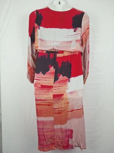 The Ark Abstract Watercolour Shift Dress Size M by SwapUp-Online Second Hand Store-Online Thrift Store