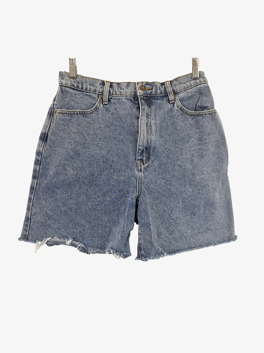 The Lullaby Club Classic Denim Frayed Shorts Size 12 by SwapUp-Online Second Hand Store-Online Thrift Store