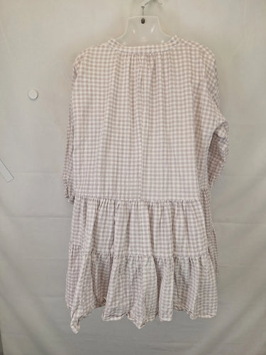 The Lullaby Club Lavender Gingham Tiered Mini Dress Size XS by SwapUp-Online Second Hand Store-Online Thrift Store