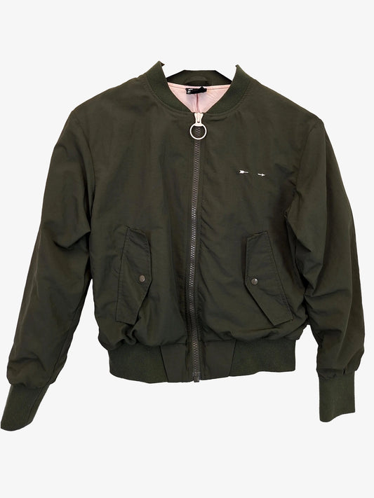 The Upside Trendy Forest Bomber Jacket Size XS by SwapUp-Online Second Hand Store-Online Thrift Store