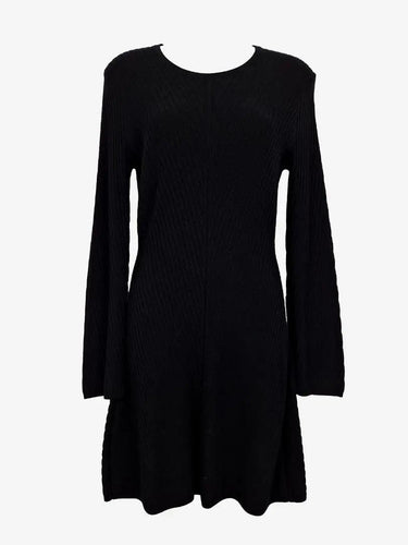 Theory Elegant Ribbed Knit Midi Dress Size S by SwapUp-Online Second Hand Store-Online Thrift Store