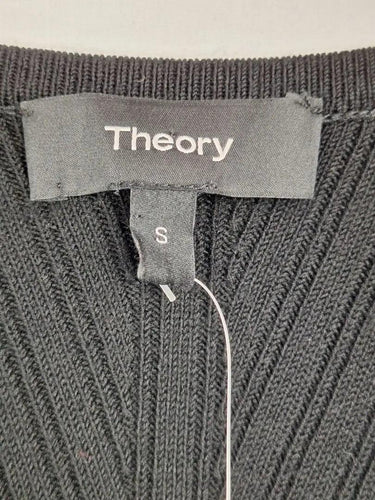 Theory Elegant Ribbed Knit Midi Dress Size S by SwapUp-Online Second Hand Store-Online Thrift Store