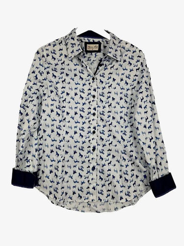 Thomas Cook Casual Horses Stretch Shirt Size 14 by SwapUp-Online Second Hand Store-Online Thrift Store