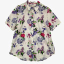 Thomas Cook Semi Sheer Botanical Shirt Size 14 by SwapUp-Online Second Hand Store-Online Thrift Store