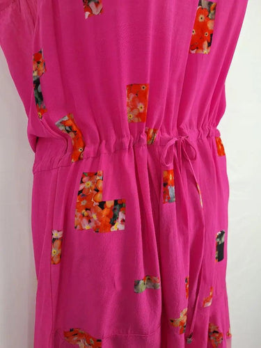 Thornton Bregazzi Resort Fuchsia Dress Size L by SwapUp-Online Second Hand Store-Online Thrift Store