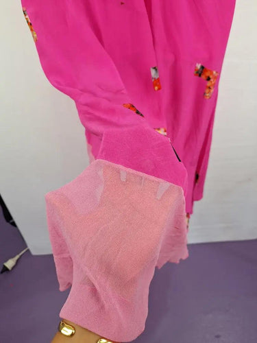 Thornton Bregazzi Resort Fuchsia Dress Size L by SwapUp-Online Second Hand Store-Online Thrift Store
