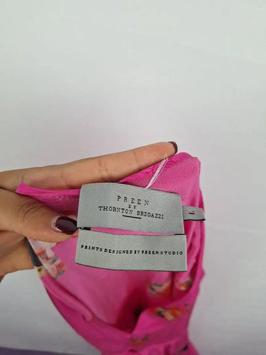 Thornton Bregazzi Resort Fuchsia Dress Size L by SwapUp-Online Second Hand Store-Online Thrift Store