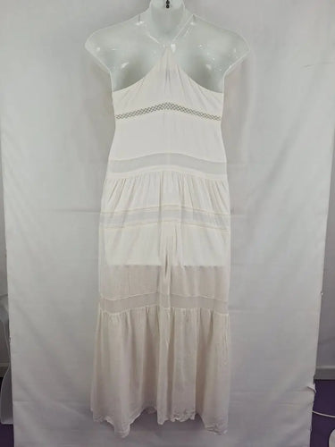 Three Of Something Spaghetti Strap Tiered Vacation Dress Size L by SwapUp-Online Second Hand Store-Online Thrift Store