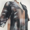 Tiffany Treloar Abstract Swirl Print Silk Dress Size L by SwapUp-Online Second Hand Store-Online Thrift Store
