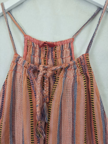 Tigerlily Boho Dust Pink Woven Top Size M by SwapUp-Online Second Hand Store-Online Thrift Store