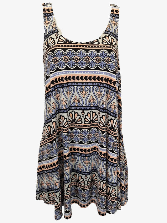 Tigerlily Boho Shift Mini Dress Size 8 by SwapUp-Online Second Hand Store-Online Thrift Store