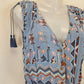 Tigerlily Patterned Summer Front Split Maxi Dress Size 10 by SwapUp-Online Second Hand Store-Online Thrift Store