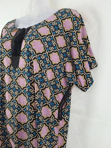 Tigerlily Stretch Patterned  Casual Mini Dress Size M by SwapUp-Online Second Hand Store-Online Thrift Store