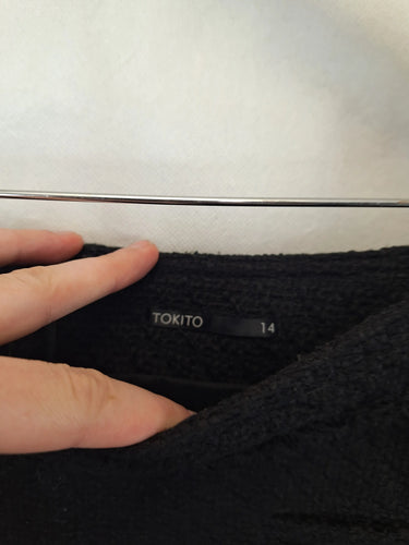 Tokito Elegant Tweed Mini Skirt Size 14 by SwapUp-Online Second Hand Store-Online Thrift Store