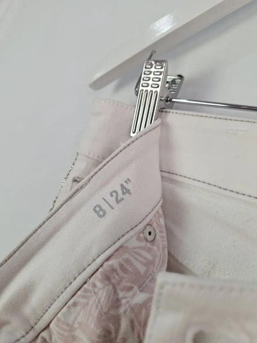 Tommy Bahama Rhinestone Stripe Ankle Jeans Size 8 by SwapUp-Online Second Hand Store-Online Thrift Store