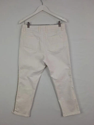Tommy Bahama Rhinestone Stripe Ankle Jeans Size 8 by SwapUp-Online Second Hand Store-Online Thrift Store