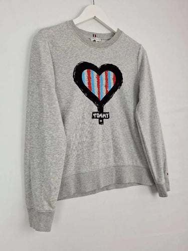 Tommy Hilfiger Branded Soft Branded Sweatshirt Jumper Size XS by SwapUp-Online Second Hand Store-Online Thrift Store