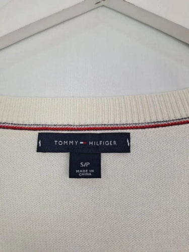 Tommy Hilfiger Contrast Panel Stripe Knit Top Size S by SwapUp-Online Second Hand Store-Online Thrift Store
