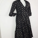 Tone Elegancy Embroidered Polka Dot Wrap Dress Size L by SwapUp-Online Second Hand Store-Online Thrift Store