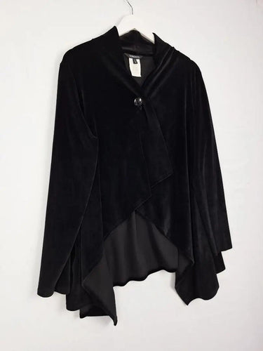 Toronto Velour Waterfall Single Button Cardigan Size XL by SwapUp-Online Second Hand Store-Online Thrift Store