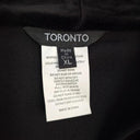 Toronto Velour Waterfall Single Button Cardigan Size XL by SwapUp-Online Second Hand Store-Online Thrift Store