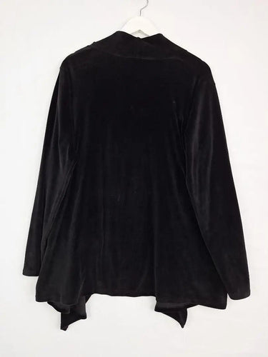Toronto Velour Waterfall Single Button Cardigan Size XL by SwapUp-Online Second Hand Store-Online Thrift Store