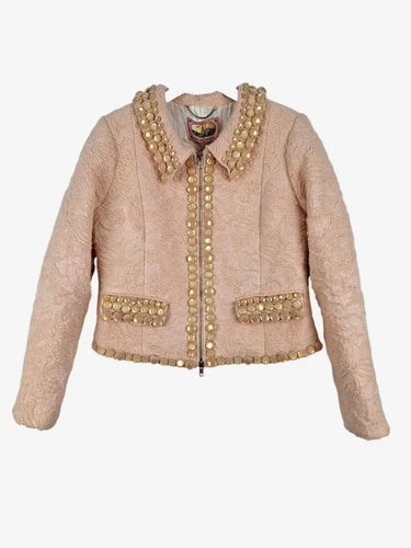 Trelise Cooper Blush Joan Of Arc Statement Jacket Size 10 by SwapUp-Online Second Hand Store-Online Thrift Store