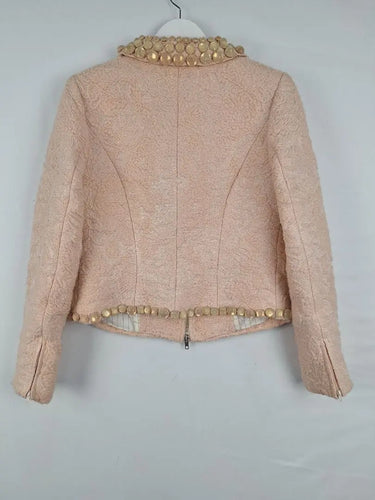 Trelise Cooper Blush Joan Of Arc Statement Jacket Size 10 by SwapUp-Online Second Hand Store-Online Thrift Store