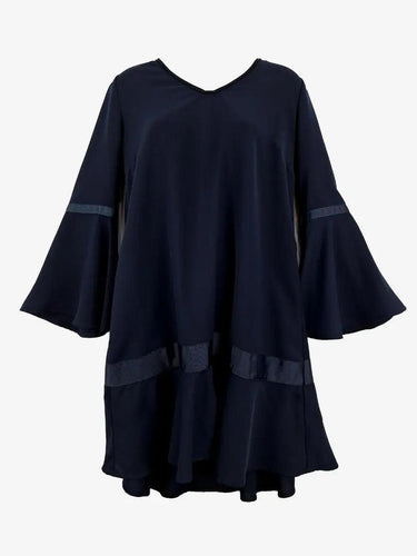 Trelise Cooper Navy Beaded Bell Sleeve Mini Dress Size S by SwapUp-Online Second Hand Store-Online Thrift Store