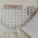 Trenery Chalk Patterned Casual Knitted Top Size M by SwapUp-Online Second Hand Store-Online Thrift Store