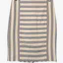 Trenery Monochrome Stripe Panel Pencil Skirt Size 8 by SwapUp-Online Second Hand Store-Online Thrift Store
