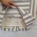 Trenery Monochrome Stripe Panel Pencil Skirt Size 8 by SwapUp-Online Second Hand Store-Online Thrift Store