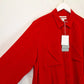 Trenery Ruby Red Silk  Shirt Size XL by SwapUp-Online Second Hand Store-Online Thrift Store