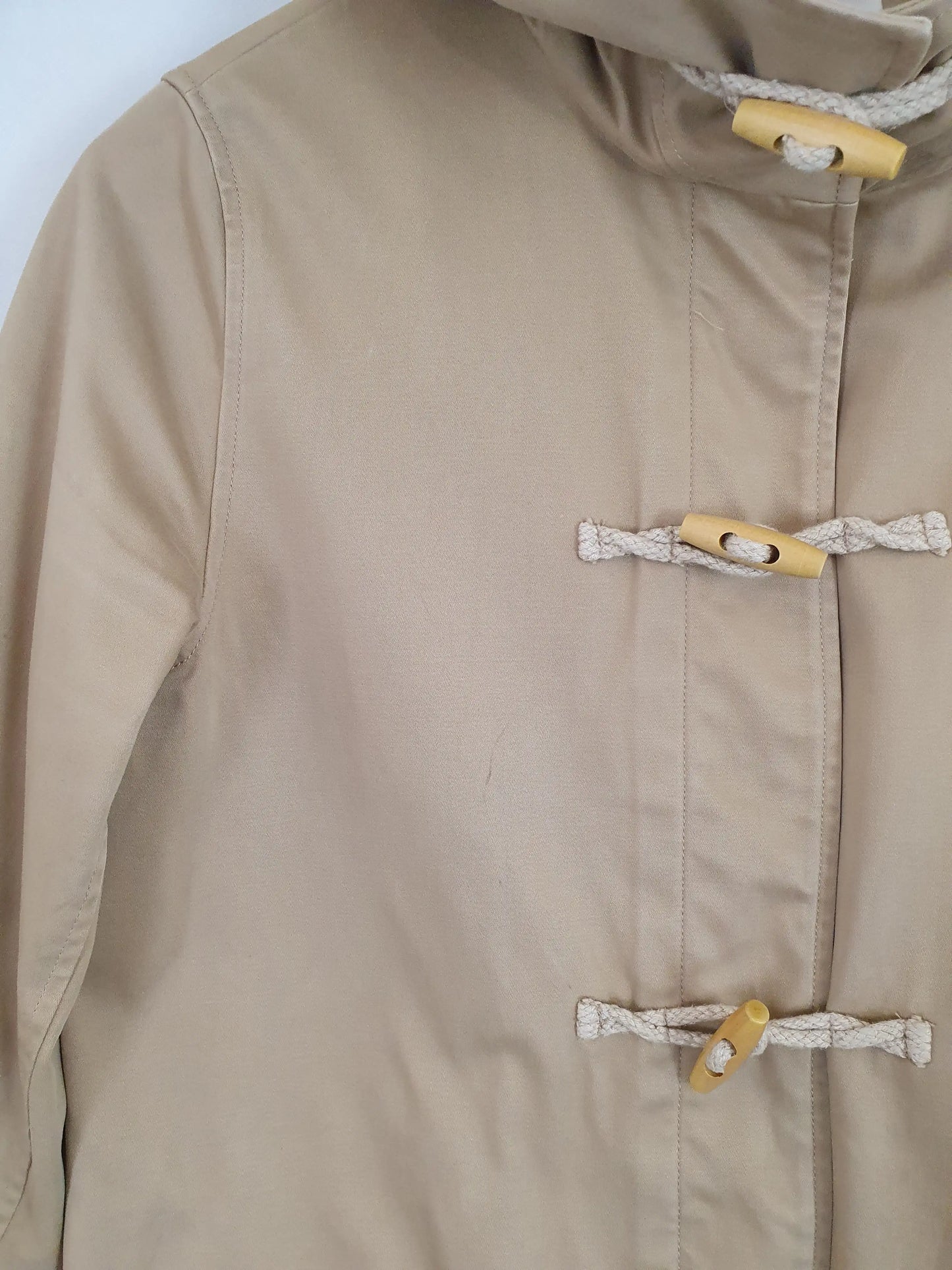Trenery Sand Trench Coat Size S by SwapUp-Online Second Hand Store-Online Thrift Store