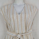 Trenery Sandy Stripe Linen Dress Size 10 by SwapUp-Online Second Hand Store-Online Thrift Store
