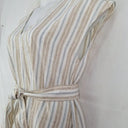 Trenery Sandy Stripe Linen Dress Size 10 by SwapUp-Online Second Hand Store-Online Thrift Store