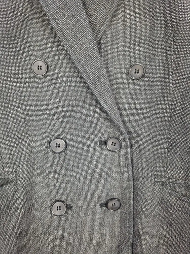 Trenery Smart Double Breasted Linen Jacket Size 12 by SwapUp-Online Second Hand Store-Online Thrift Store