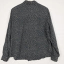Trenery Spotted Black Wash 3/4 Button Up Shirt Size M by SwapUp-Online Second Hand Store-Online Thrift Store