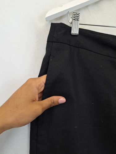 Trenery Tailored Elegant Straight Leg Linen Pants Size 12 by SwapUp-Online Second Hand Store-Online Thrift Store