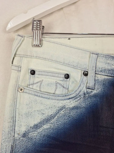 True Religion Super Skinny Blue Spray Jeans Size 14 by SwapUp-Online Second Hand Store-Online Thrift Store